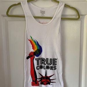 Limited 2007 True Colors Large Ribbed Tank top